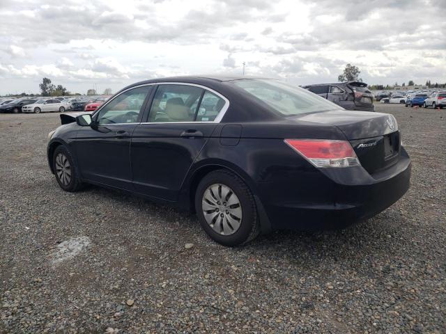 1HGCP26319A064336 - 2009 HONDA ACCORD LX BLACK photo 2