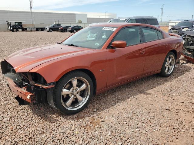 2C3CDXCTXDH574238 - 2013 DODGE CHARGER R/T ORANGE photo 1