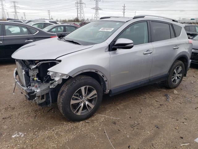 2T3RFREV7HW558806 - 2017 TOYOTA RAV4 XLE SILVER photo 1