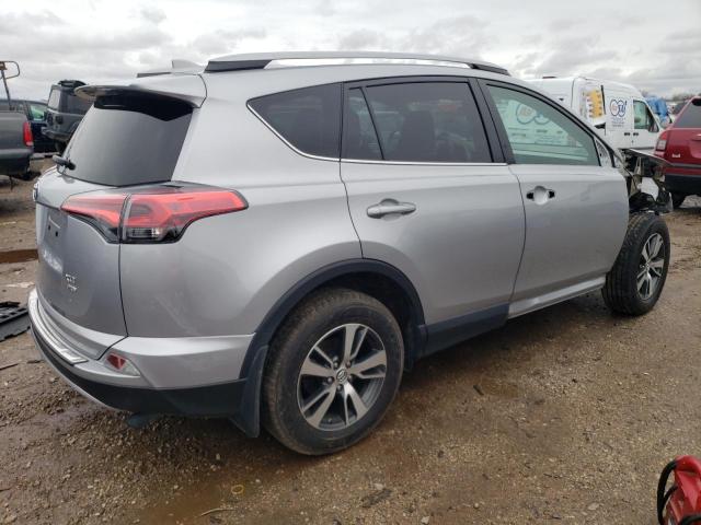 2T3RFREV7HW558806 - 2017 TOYOTA RAV4 XLE SILVER photo 3