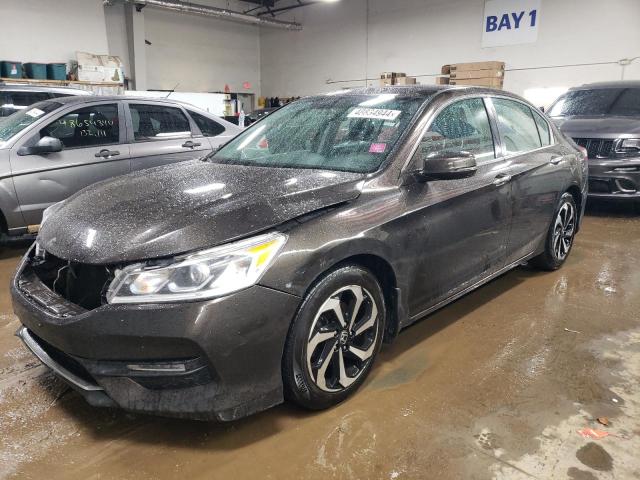 1HGCR2F77GA059040 - 2016 HONDA ACCORD EX BROWN photo 1