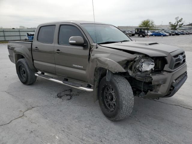 3TMLU4EN6DM130431 - 2013 TOYOTA TACOMA DOUBLE CAB CHARCOAL photo 4