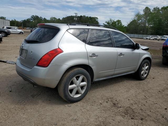 JN8AZ08W43W213140 - 2003 NISSAN MURANO SL SILVER photo 3