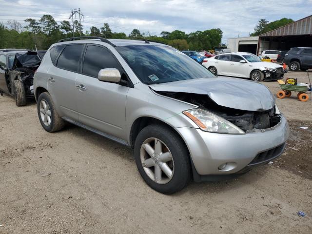 JN8AZ08W43W213140 - 2003 NISSAN MURANO SL SILVER photo 4