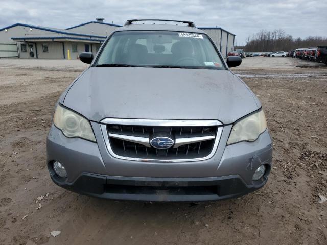 4S4BP61C587325192 - 2008 SUBARU OUTBACK 2.5I GRAY photo 5