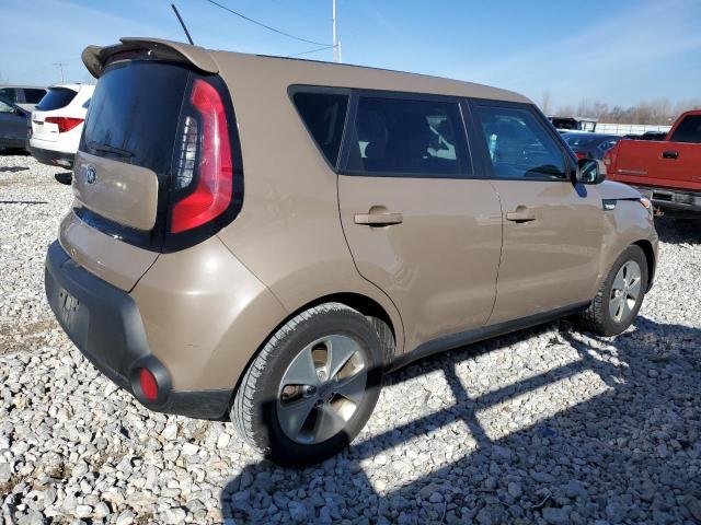 KNDJN2A21E7029586 - 2014 KIA SOUL BROWN photo 3