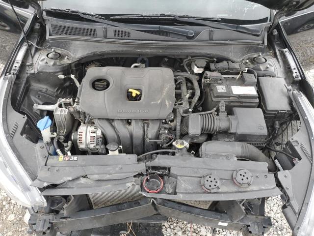 3KPF24AD7KE020270 - 2019 KIA FORTE FE BLACK photo 11