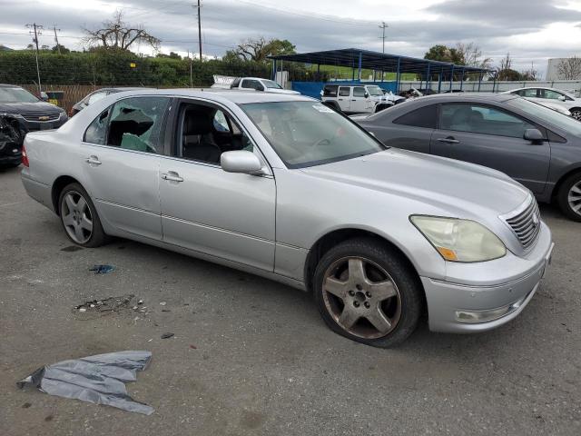 JTHBN36F255028026 - 2005 LEXUS LS 430 SILVER photo 4