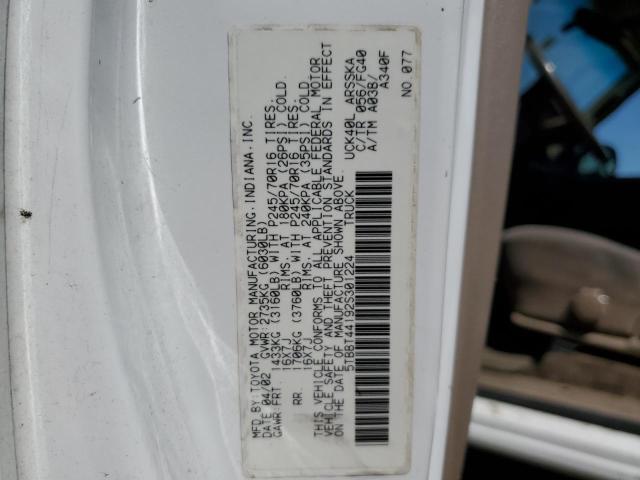 5TBBT44192S301224 - 2002 TOYOTA TUNDRA ACCESS CAB თეთრი ფოტო 12