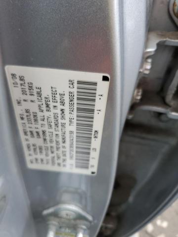 1HGCP26389A043158 - 2009 HONDA ACCORD LX SILVER photo 12