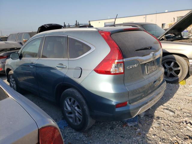 2HKRM3H77GH550694 - 2016 HONDA CR-V EXL TURQUOISE photo 2