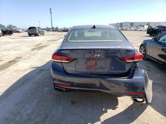 KMHGN4JE5FU081186 - 2015 HYUNDAI GENESIS 3.8L BLUE photo 6