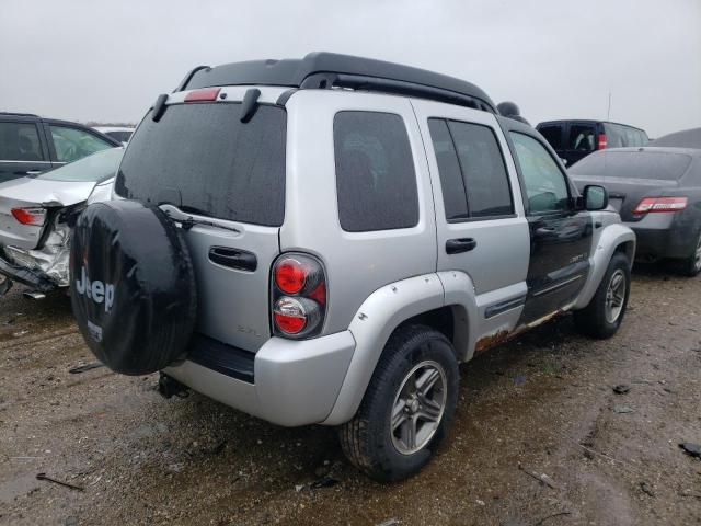 1J4GL38K44W274747 - 2004 JEEP LIBERTY RENEGADE 银色 照片 3