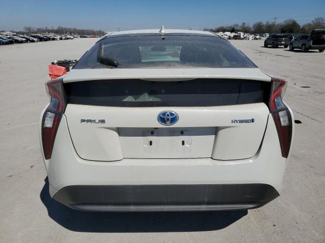 JTDKARFU4H3532754 - 2017 TOYOTA PRIUS WHITE photo 6