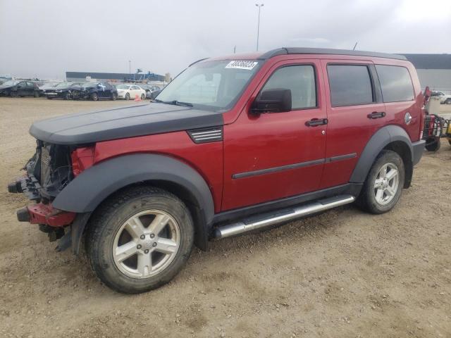 1D8GU28K87W634900 - 2007 DODGE NITRO SXT RED photo 1