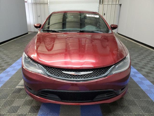 1C3CCCBG7FN735316 - 2015 CHRYSLER 200 S RED photo 5