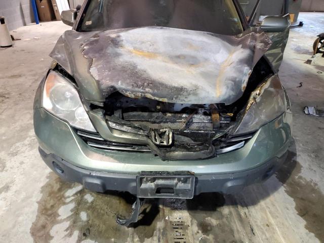 5J6RE48718L049178 - 2008 HONDA CR-V EXL GREEN photo 12