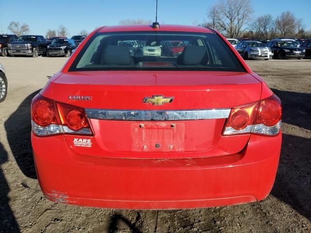 1G1PC5SH2G7144763 - 2016 CHEVROLET CRUZE LIMI LS RED photo 6