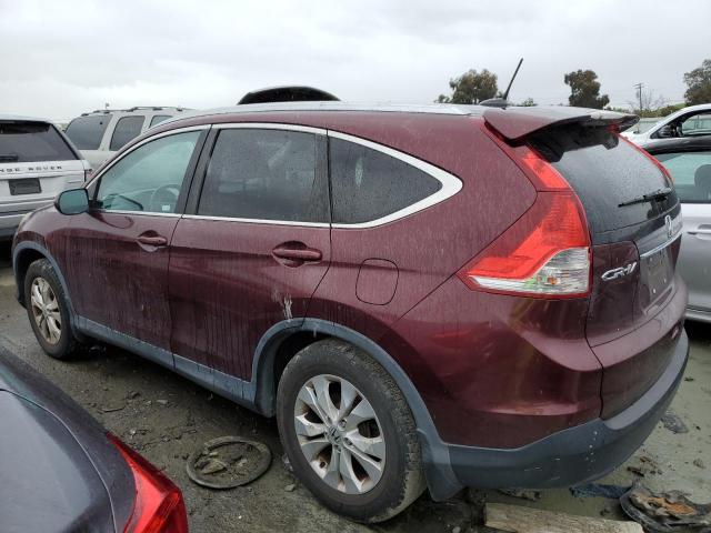 5J6RM3H79EL021587 - 2014 HONDA CR-V EXL RED photo 2