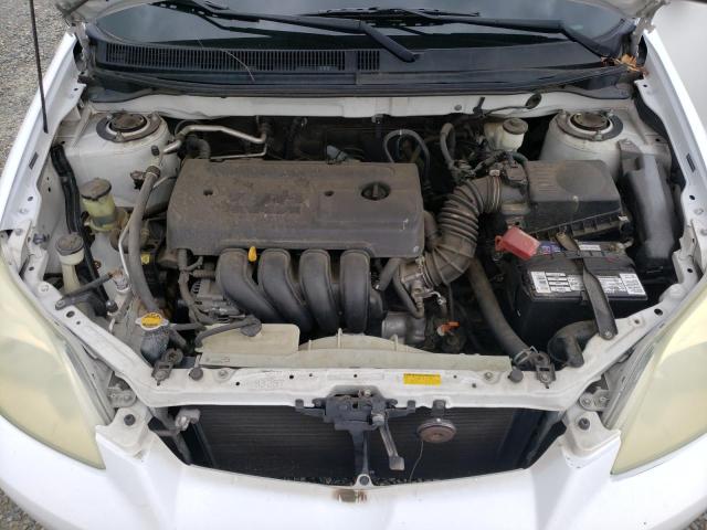 2T1KR32E26C606679 - 2006 TOYOTA COROLLA MA XR WHITE photo 11