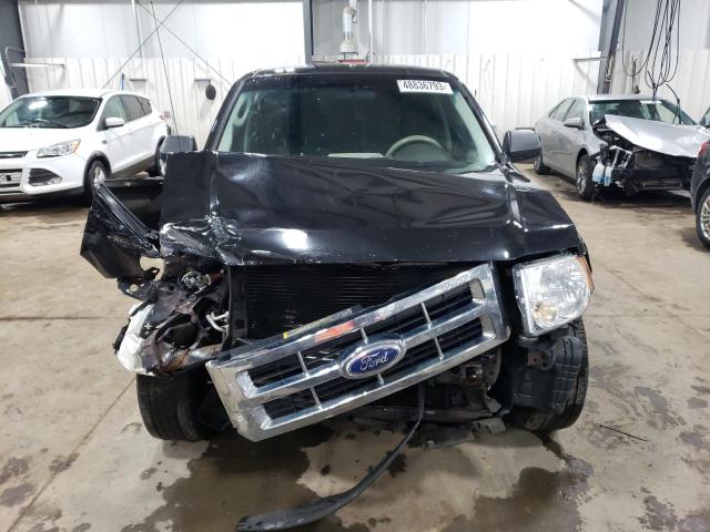 1FMCU9C77BKA49911 - 2011 FORD ESCAPE XLS BLACK photo 5