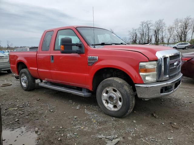 1FTSX2BR2AEA02963 - 2010 FORD F250 SUPER DUTY RED photo 4