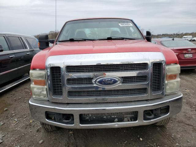 1FTSX2BR2AEA02963 - 2010 FORD F250 SUPER DUTY RED photo 5