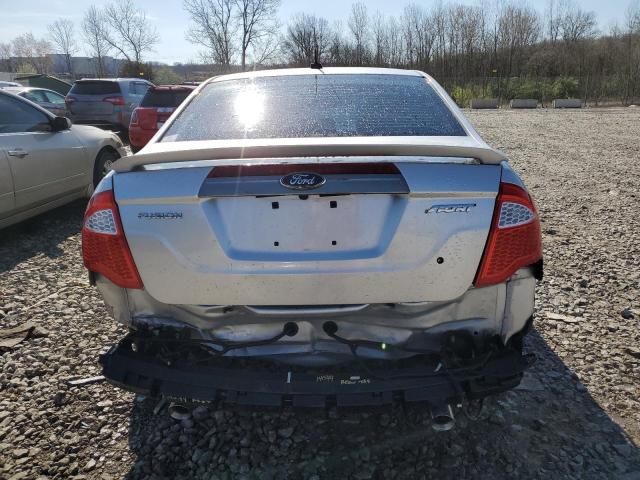 3FAHP0KC4BR317651 - 2011 FORD FUSION SPORT SILVER photo 6