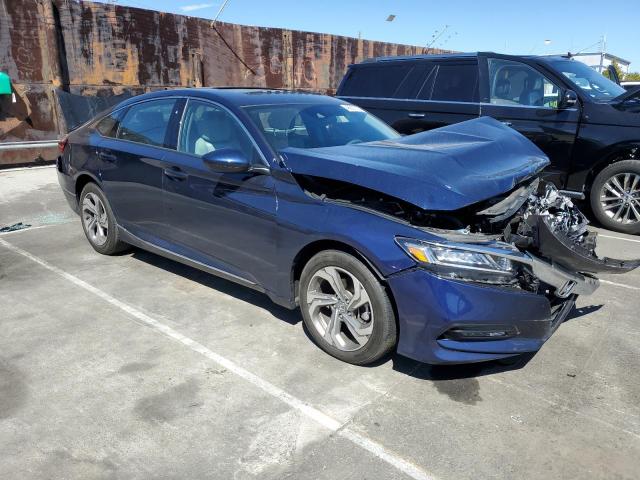 1HGCV1F42JA044285 - 2018 HONDA ACCORD EX BLUE photo 4