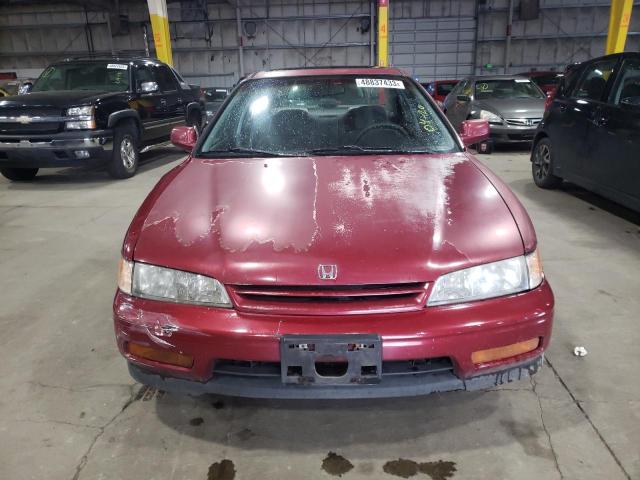 JHMCD5654RC069527 - 1994 HONDA ACCORD EX BURGUNDY photo 5