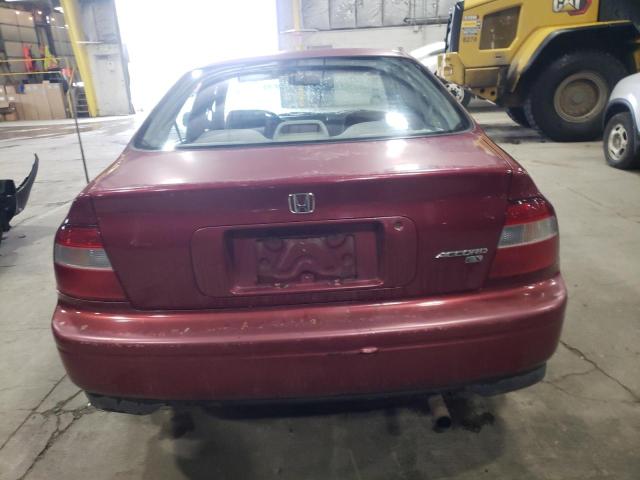 JHMCD5654RC069527 - 1994 HONDA ACCORD EX BURGUNDY photo 6