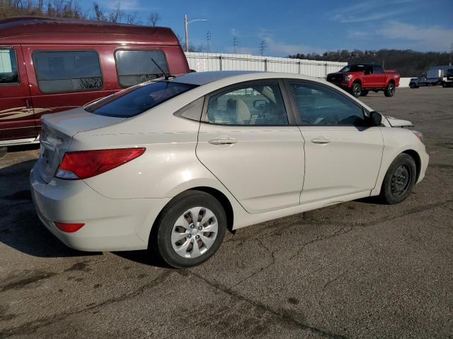 KMHCT4AE5HU263042 - 2017 HYUNDAI ACCENT SE BEIGE photo 3