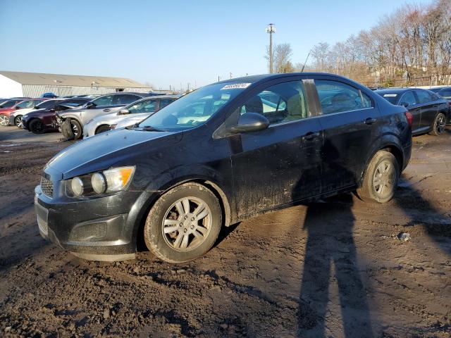 1G1JC5SH0D4257873 - 2013 CHEVROLET SONIC LT BLACK photo 1