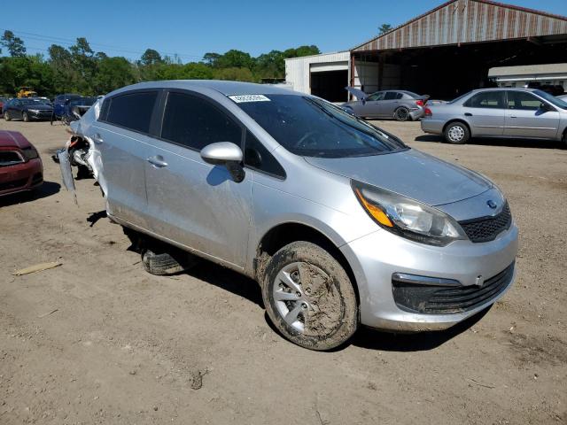 KNADM4A39H6117782 - 2017 KIA RIO LX SILVER photo 4