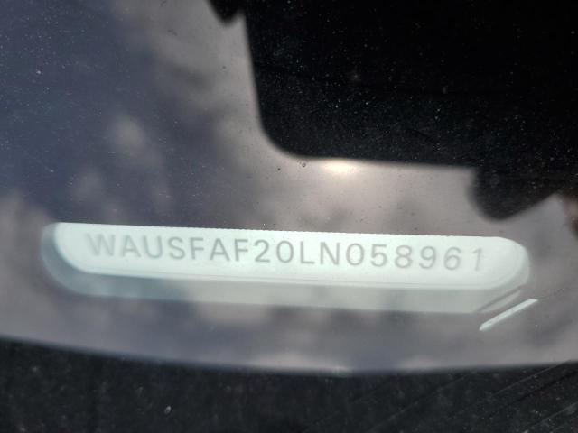 WAUSFAF20LN058961 - 2020 AUDI S7 PRESTIGE WHITE photo 13