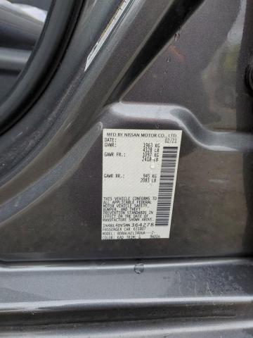 1N4BL4DV5MN364278 - 2021 NISSAN ALTIMA SV GRAY photo 12