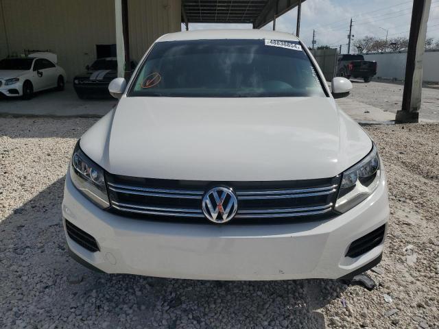 WVGAV3AX7EW500434 - 2014 VOLKSWAGEN TIGUAN S WHITE photo 5