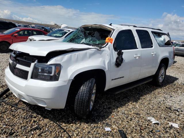 1GNSKJE72CR186386 - 2012 CHEVROLET SUBURBAN K1500 LT WHITE photo 1