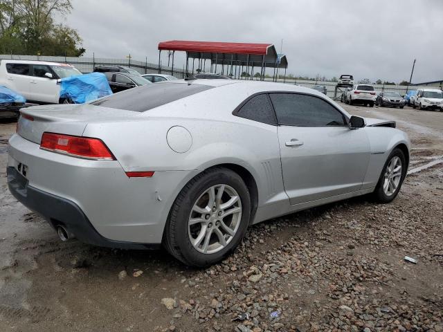 2G1FB1E38F9295398 - 2015 CHEVROLET CAMARO LS SILVER photo 3