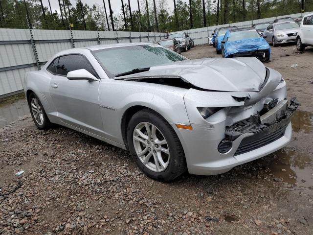 2G1FB1E38F9295398 - 2015 CHEVROLET CAMARO LS SILVER photo 4