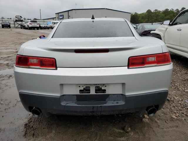 2G1FB1E38F9295398 - 2015 CHEVROLET CAMARO LS SILVER photo 6