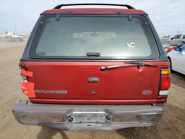 1FMDU32E0VUA06540 - 1997 FORD EXPLORER RED photo 6