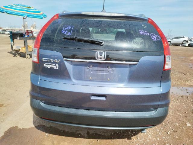 5J6RM3H73CL048054 - 2012 HONDA CR-V EXL BLUE photo 6