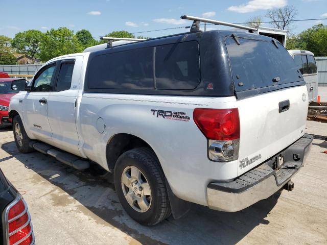 5TBRV54178S477468 - 2008 TOYOTA TUNDRA DOUBLE CAB WHITE photo 2