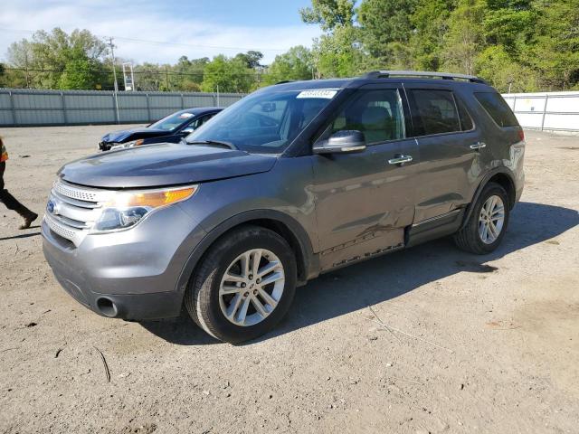 1FMHK7D8XCGA98922 - 2012 FORD EXPLORER XLT GRAY photo 1