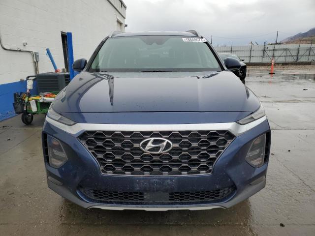 5NMS3CAD7KH062288 - 2019 HYUNDAI SANTA FE SEL BLUE photo 5