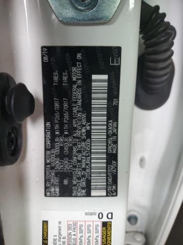 JTEBU5JR6L5745006 - 2020 TOYOTA 4RUNNER SR5/SR5 PREMIUM 白色 照片 13