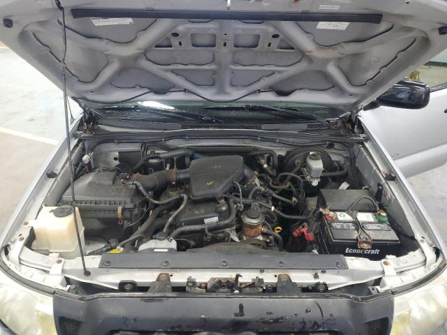 5TEUX42N57Z375664 - 2007 TOYOTA TACOMA ACCESS CAB ვერცხლისფერი ფოტო 11