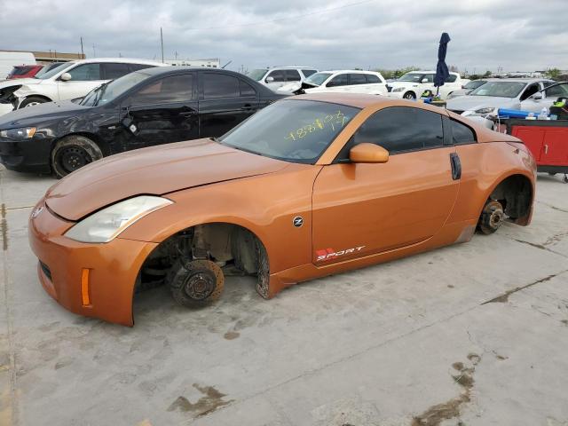 JN1AZ34D23T106349 - 2003 NISSAN 350Z COUPE ORANGE photo 1