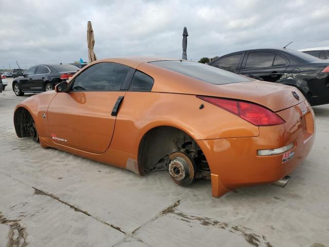 JN1AZ34D23T106349 - 2003 NISSAN 350Z COUPE ORANGE photo 2